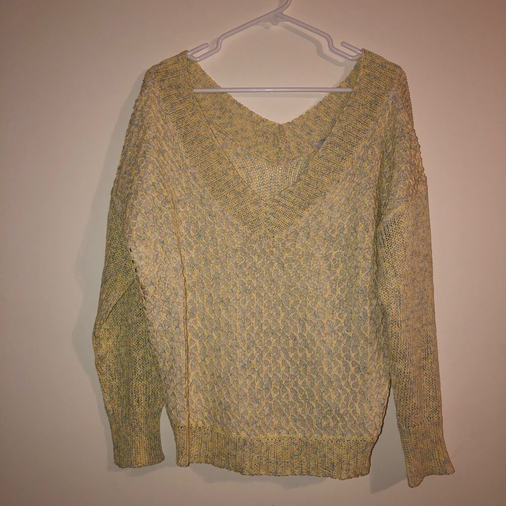 Fate Multi-Colored Sweater! 💗💛💙 - Picture 3 of 5